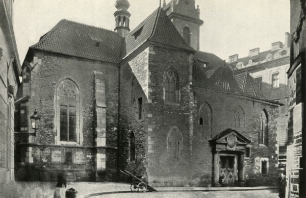 St Martin in the Wall...where the communion sub utraque was served for the first time...', (1947).