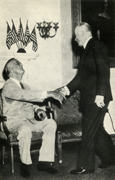 President Benes visits F. D. Roosevelt in 1942', (1947).