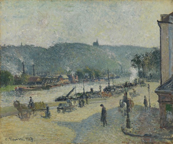 Place Lafayette, Rouen, 1883.