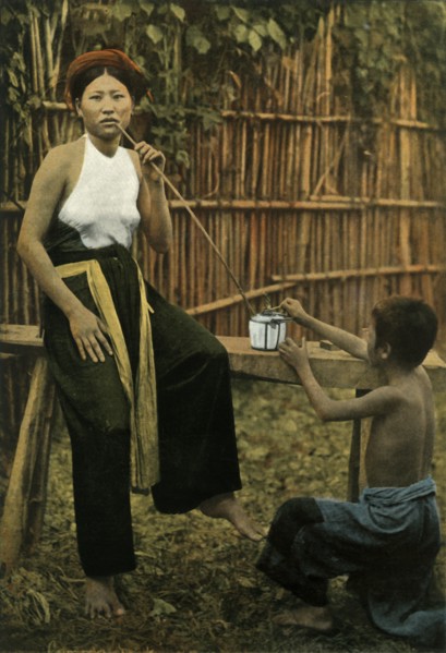 Femme Fumant De L'Opium', (Woman Smoking Opium), 1900.