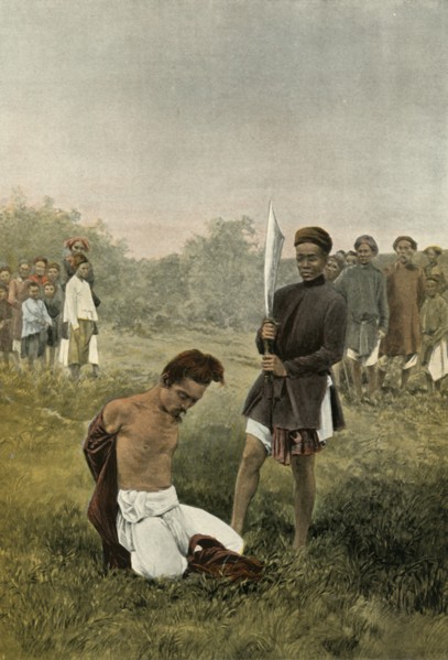 Execution Capitale', (Capital Punishment), 1900.