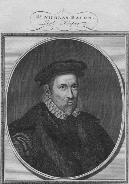 Sr Nicolas Bacon, Lord Keeper', 1784.