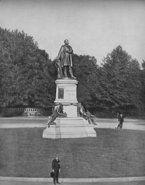 Garfield Statue, Washington, D.C.', c1897.