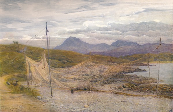 Salmon Nets, Gairloch, Ross-Shire', 1860-1906, (1906).
