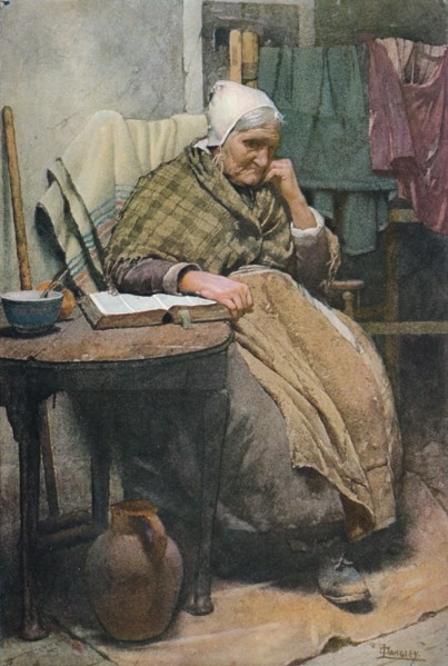 An Old Cornish Woman', c1880, (1906).