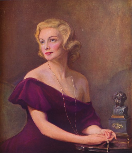 Portrait of Madeleine Carroll', 1935, (1936).