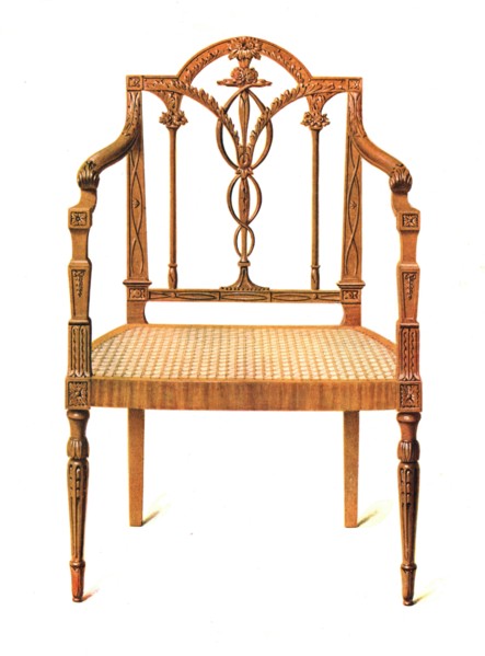 Satinwood Chair, 1908