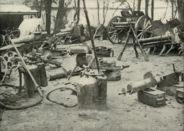 Some Spoils of the Battle-field', (1919).