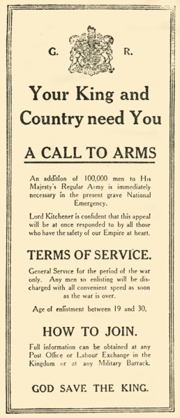 The First Advertisement', c1914, (1919).