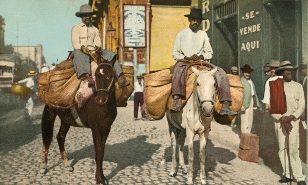 Vegetable Men, Havana, Cuba', 1904.
