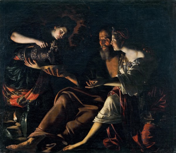 Lot and his Daughters, 1617.