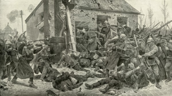 The Taking of Landrecies', (1919).