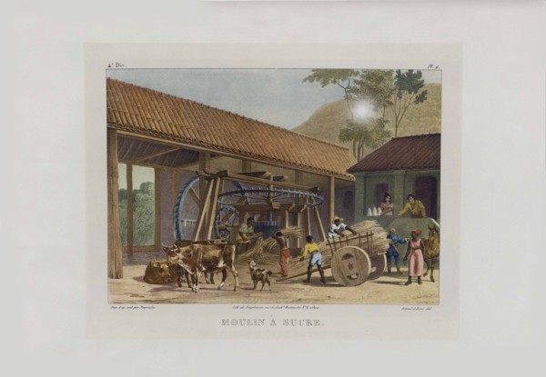 The sugar mill. From "Malerische Reise in Brasilien", 1830-1835.