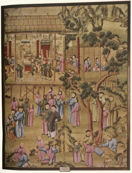 18th-Century Chinese Wallpaper in the Style of the Ching Dynasty', (1934).