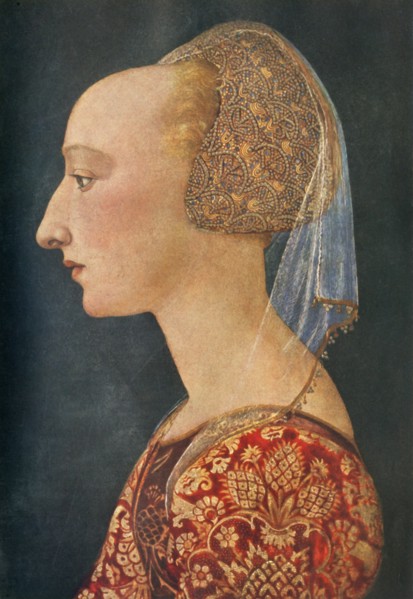 Portrait of a Lady in Red', 1460-1470, (1934).