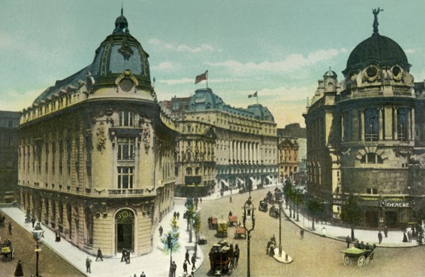 Aldwych and Gaiety Theatre', c1900s.