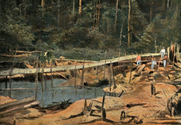 Saint-Elie. Le Schluss (Rigole Pour L'Or)', (The Sluice, Prospecting for Gold), 1900.