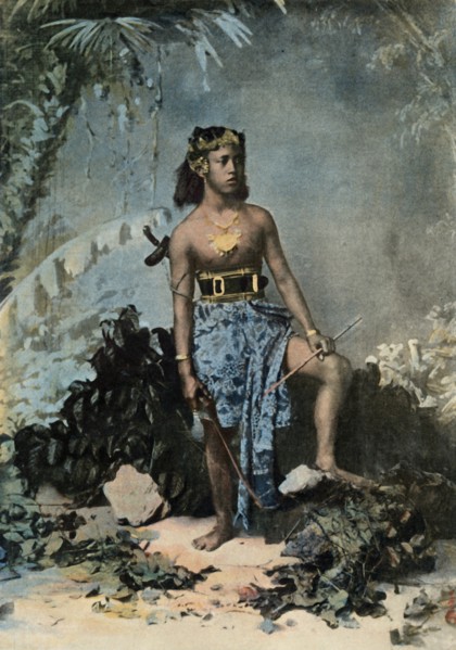 Jeune Fille De Samoa', (Young Samoan Girl), 1900.