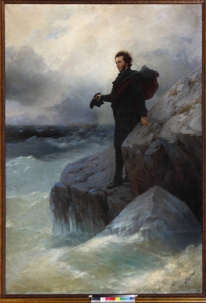 Farewell, free element, o Sea! Alexander Pushkin on the Black Sea, 1877.