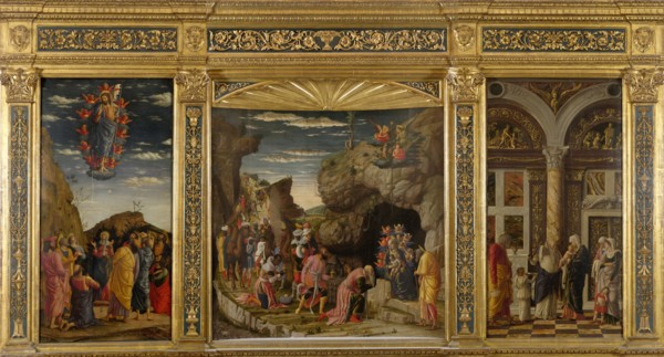 Trittico degli uffizi (Uffizi Triptych), ca 1463-1464.