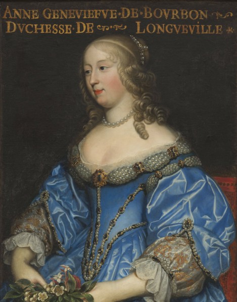Anne-Geneviève de Bourbon-Condé (1619-1679), Duchess of Longueville, Mid of 17th cen..