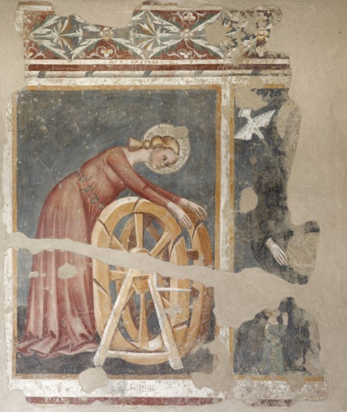 The Martyrdom of Saint Catherine, 14th century.