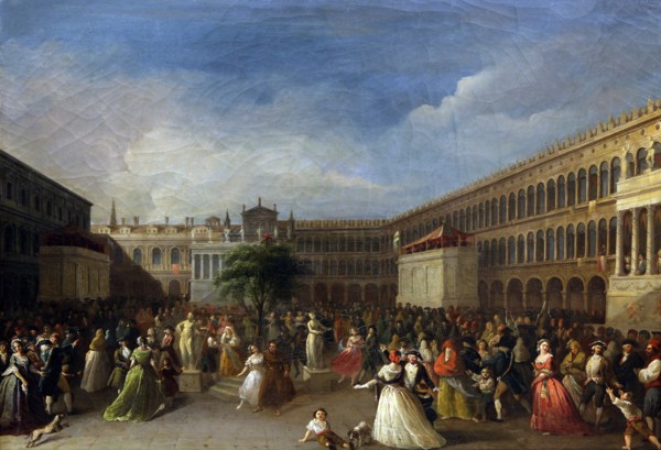 The Tree of Liberty erected in the Piazza San Marco, 4 June 1797, 1797.