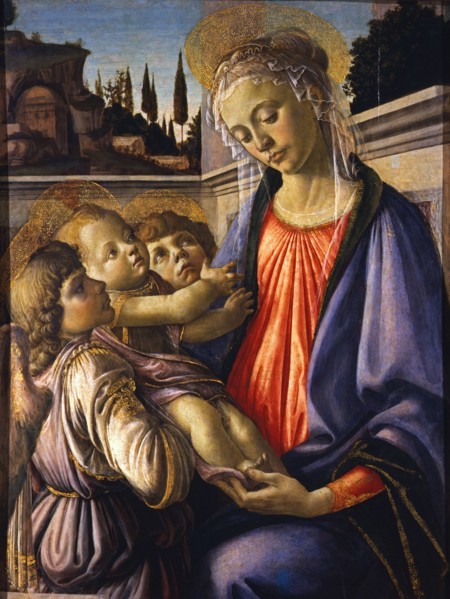 The Virgin and Child with Two Angels, ca 1470.
