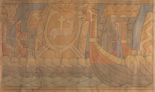 Folklore Drawing, 1895-1898.