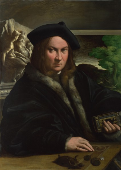 Portrait of a Collector, c. 1523.