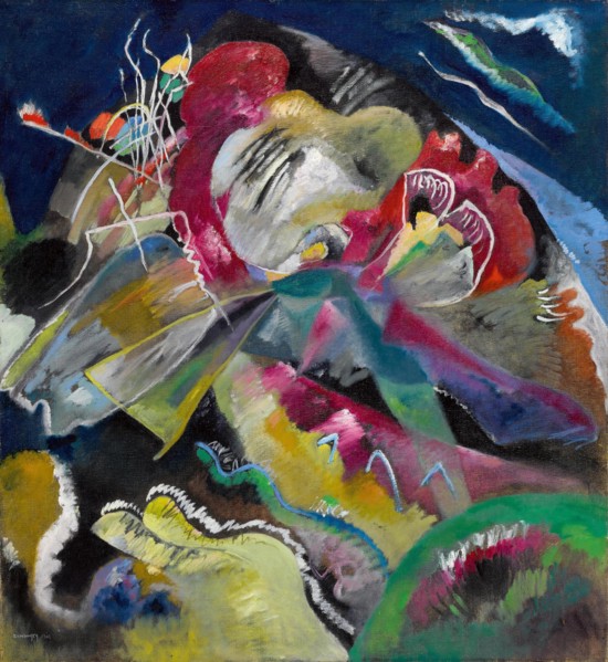 Painting with White Lines, 1913.