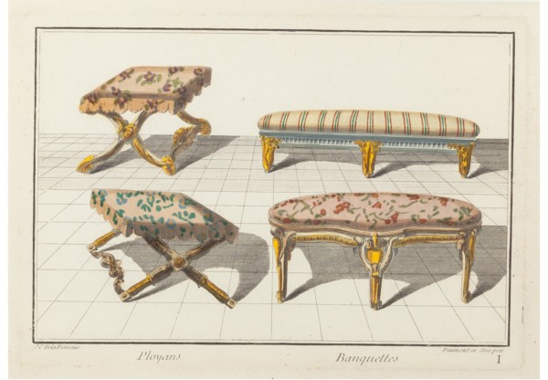 Ployans, Banquettes. Nouvelle Iconologie Historique ou Attributes Hierogliphyques, c.1768.