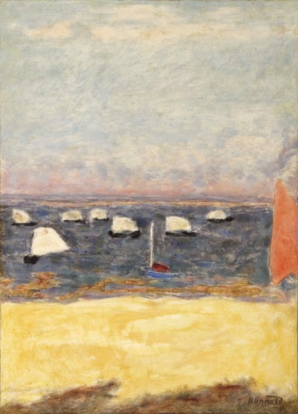 Les Voiliers, régates, ca 1932.