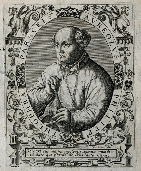 Philippus Theophrastus Aureolus Bombastus von Hohenheim (Paracelsus), 1645.
