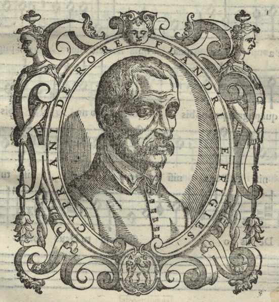 Cipriano de Rore (1515/16-1565) From Cypriani de Rore Sacrae Cantiones, 1584.
