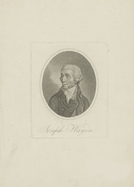Portrait of the composer Joseph Haydn (1732-1809), 1800s.
