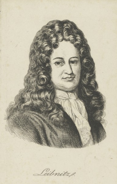 Gottfried Wilhelm Leibniz (1646-1716) , c. 1800.