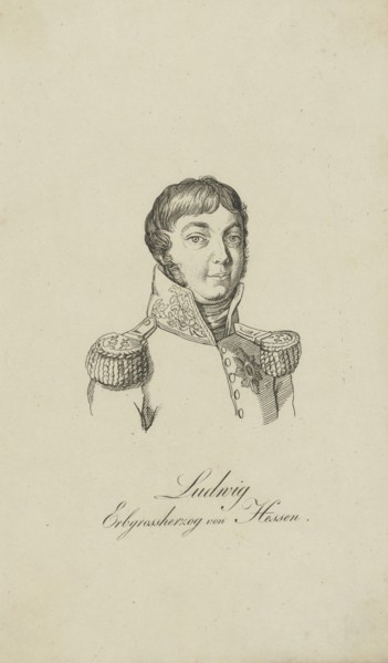 Portrait of Louis I, Grand Duke of Hesse (1753-1830), 1806.