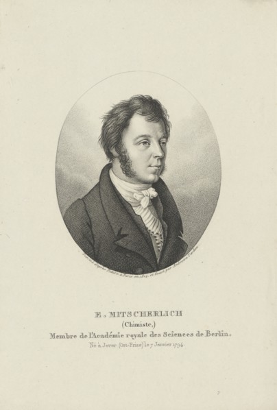 Portrait of Eilhard Mitscherlich (1794-1863) , c. 1830-1840.