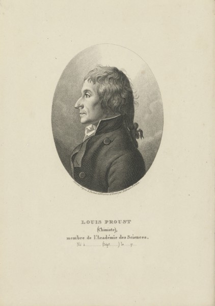 Portrait of Joseph Louis Proust (1754-1826) , c. 1800.