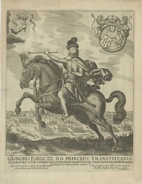 Portrait of George II Rákóczi (1621-1660)  , 1657.