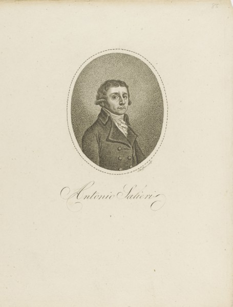 Antonio Salieri (1750-1825), c. 1800.