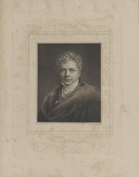 Friedrich Wilhelm Joseph Schelling (1775-1854) , c. 1840.
