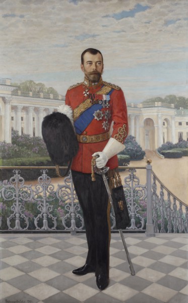 Portrait of Emperor Nicholas II (1868-1918), 1908.