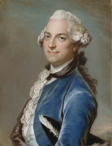 Portrait of the writer Gustaf Fredrik Gyllenborg (1731-1808) .