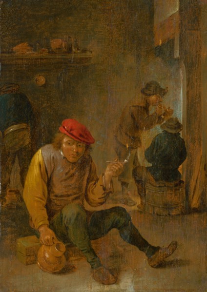 A smoker, c. 1650.