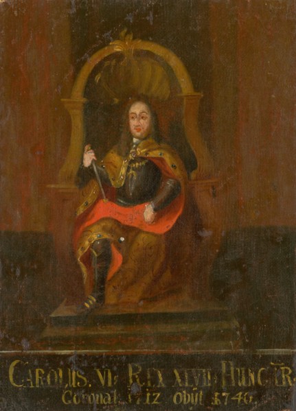 Charles VI (1685-1740), King of Hungary and Croatia, First half of the 18th cent..