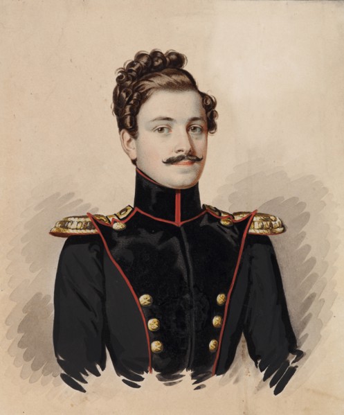 Portrait of Artemy Dmitrievich Raevsky (1814-1853), 1835.