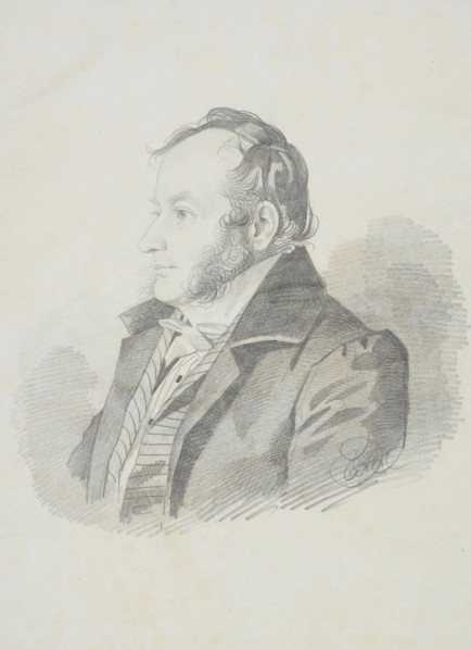 Portrait of E.E. Jungcurt, 1830s.