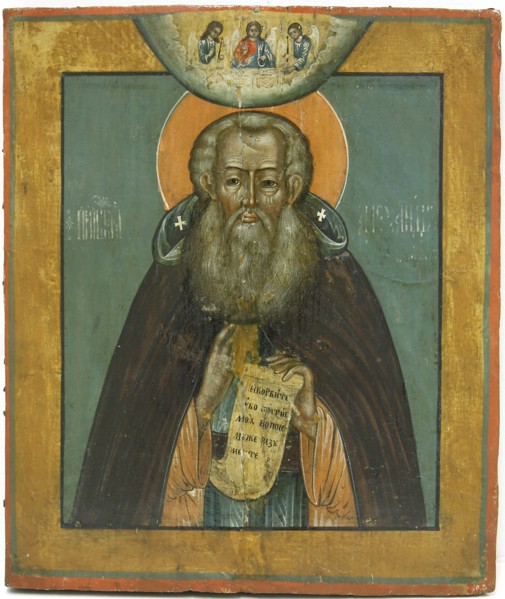 Saint Alexander Svirsky, 17th century.